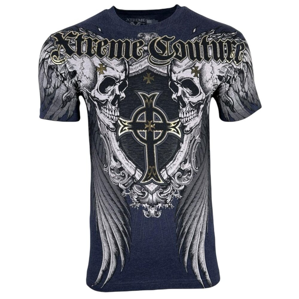 Xtreme Couture By Affliction Men's T-shirt Pulverize